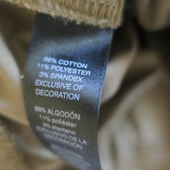 White House Black Market Skinny Zip Ankle Floral Embroidered Pants Women's 14 - Picture 9 of 10